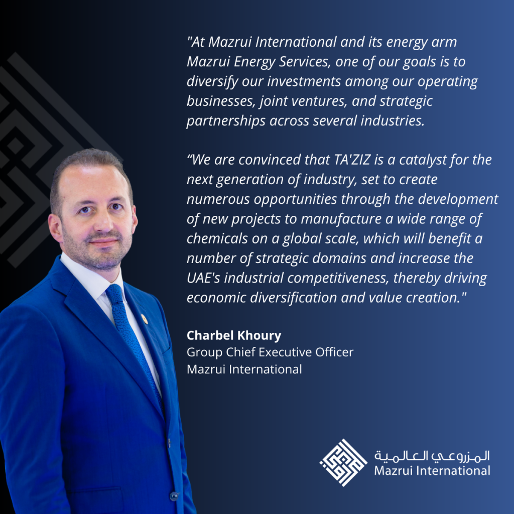 Group Chief Executive Officer, Mr. Charbel Khoury